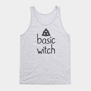 Basic Witch  - Black Tank Top